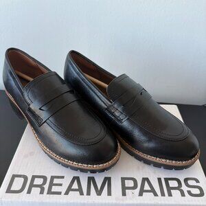 Women's Platform Chunky Heeled Loafers